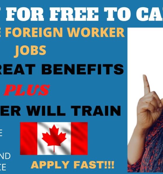 Multiple Jobs in Canada with visa sponsorship for foreigners - Apply Now!!!