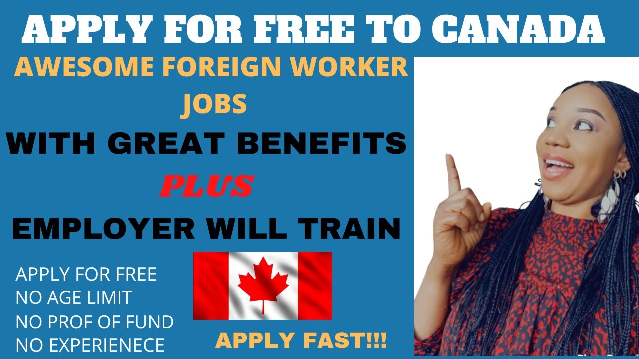 Multiple Jobs in Canada with visa sponsorship for foreigners - Apply Now!!!